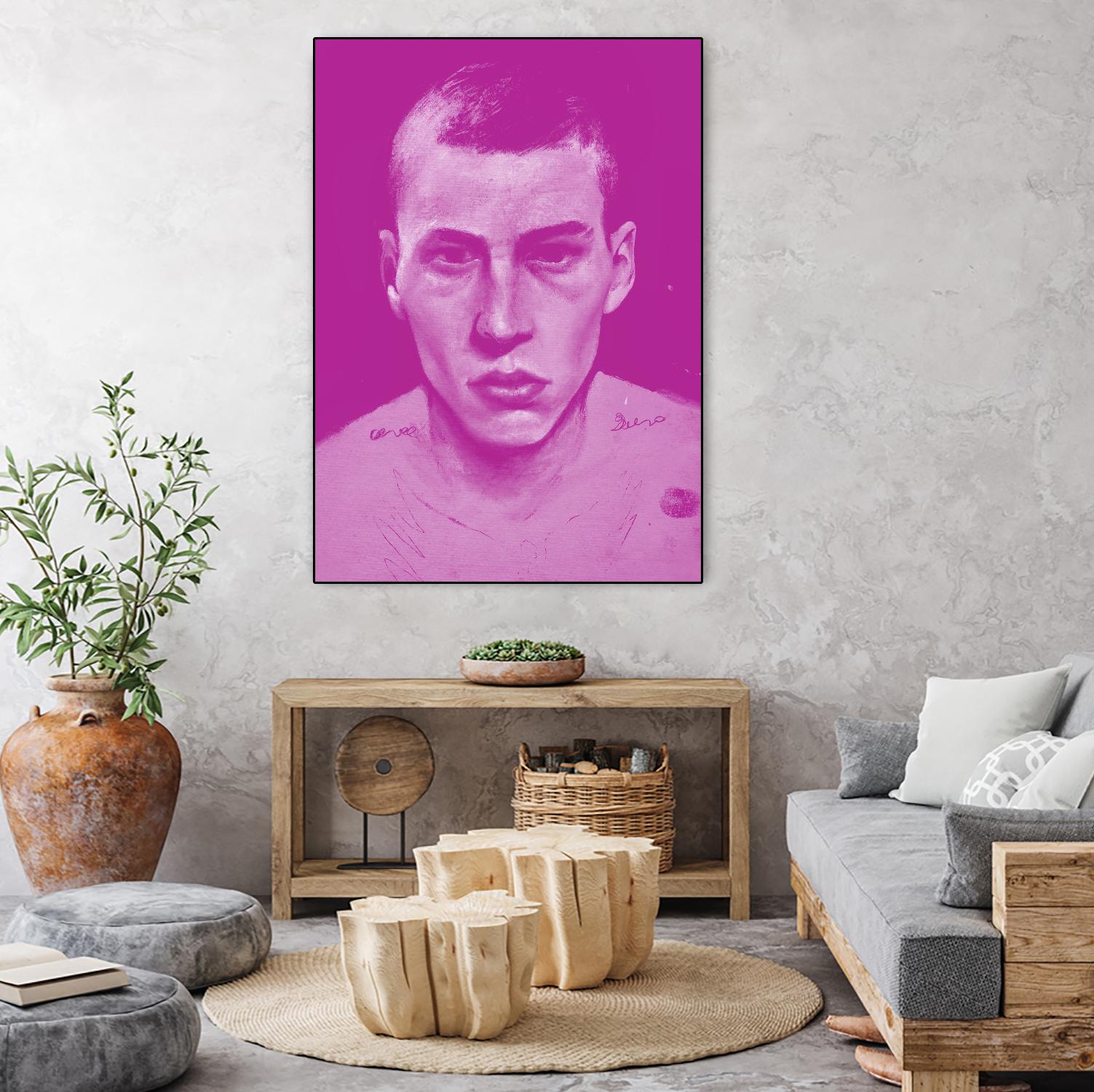 Cherry Scent by Arassay Hilario on GIANT ART - pink digital person