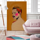 Roberto  by Arassay Hilario on GIANT ART - pink digital