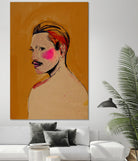 Roberto  by Arassay Hilario on GIANT ART - pink digital