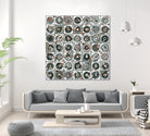 Stereogram by HR-FM on GIANT ART - orange contemporary