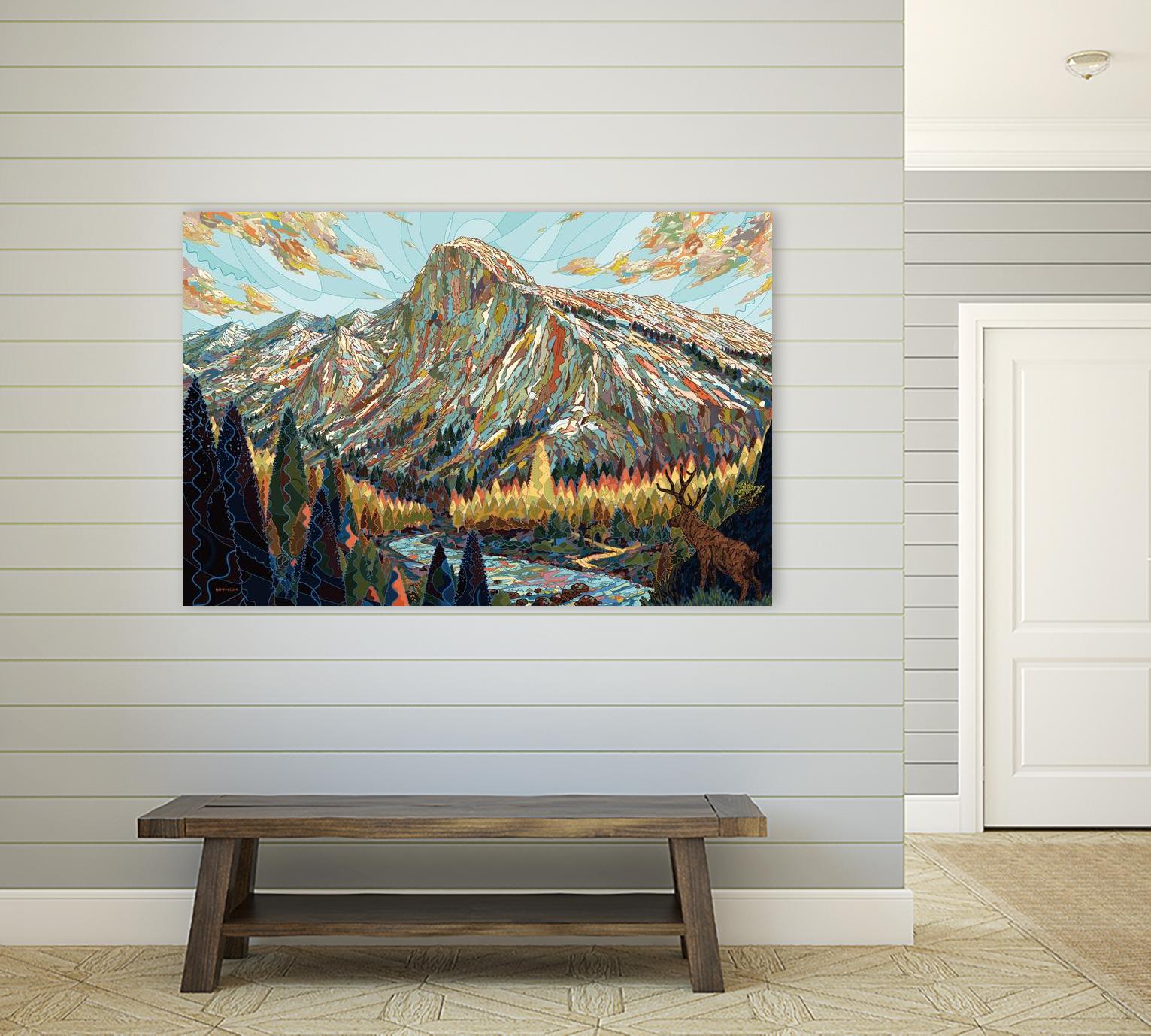 Technicolor by HR-FM on GIANT ART - black contemporary