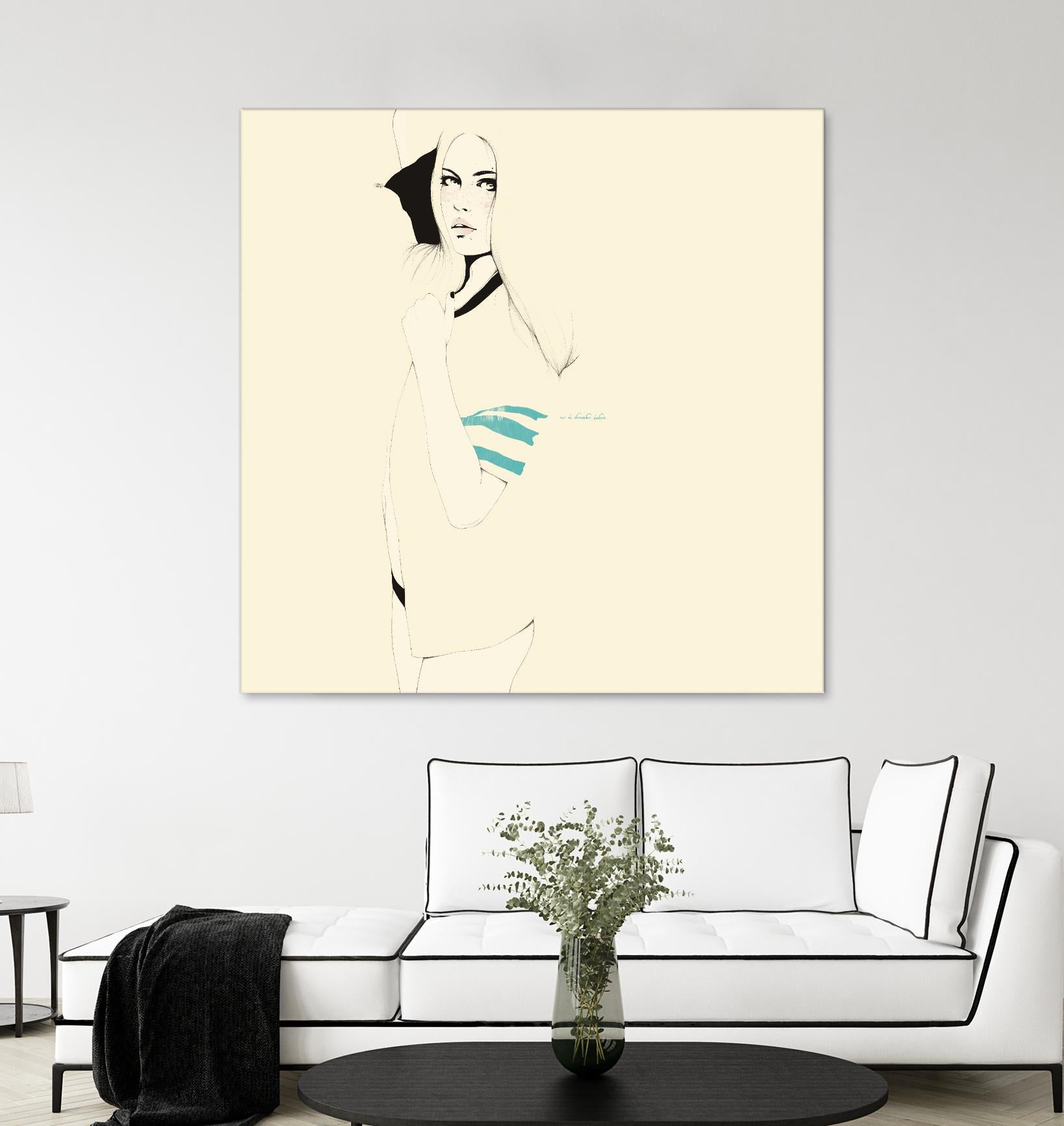 No te desnudes todavia by Manuel Rebollo on GIANT ART - black men and women