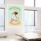 The Classic Margarita  by Jenny Liz  Rome on GIANT ART - mint figurative  cocktail 