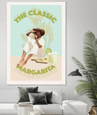 The Classic Margarita  by Jenny Liz  Rome on GIANT ART - mint figurative  cocktail 