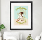 The Classic Margarita  by Jenny Liz  Rome on GIANT ART - mint figurative  cocktail 