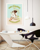 The Classic Margarita  by Jenny Liz  Rome on GIANT ART - mint figurative  cocktail 