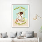 The Classic Margarita  by Jenny Liz  Rome on GIANT ART - mint figurative  cocktail 