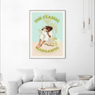 The Classic Margarita  by Jenny Liz  Rome on GIANT ART - mint figurative  cocktail 
