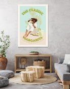 The Classic Margarita  by Jenny Liz  Rome on GIANT ART - mint figurative  cocktail 