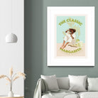 The Classic Margarita  by Jenny Liz  Rome on GIANT ART - mint figurative  cocktail 