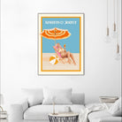 Aperitivo Spritz by Jenny Liz Rome on GIANT ART - orange figurative cocktail