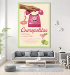 Cosmopolitan by Jenny Liz Rome on GIANT ART - pink typography drink 