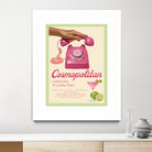 Cosmopolitan by Jenny Liz Rome on GIANT ART - pink typography drink 