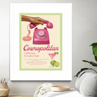 Cosmopolitan by Jenny Liz Rome on GIANT ART - pink typography drink 