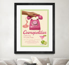Cosmopolitan by Jenny Liz Rome on GIANT ART - pink typography drink 