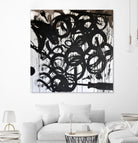 Junk Drawer by KenT Youngstrom  on GIANT ART - black and white  abstract