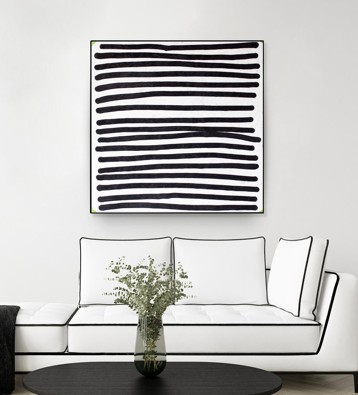 Pattern 3 of 16 by Kent Youngstrom on GIANT ART - black and white  linear