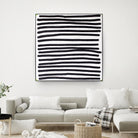 Pattern 3 of 16 by Kent Youngstrom on GIANT ART - black and white  linear