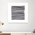 Pattern 3 of 16 by Kent Youngstrom on GIANT ART - black and white  linear