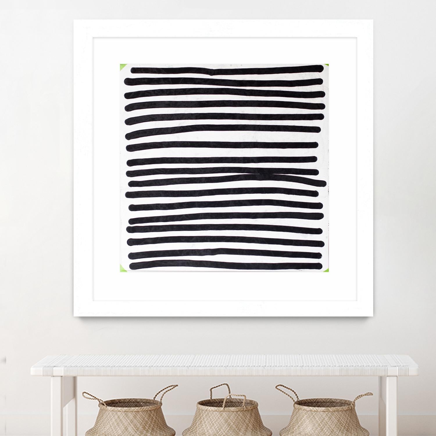 Pattern 3 of 16 by Kent Youngstrom on GIANT ART - black and white  linear