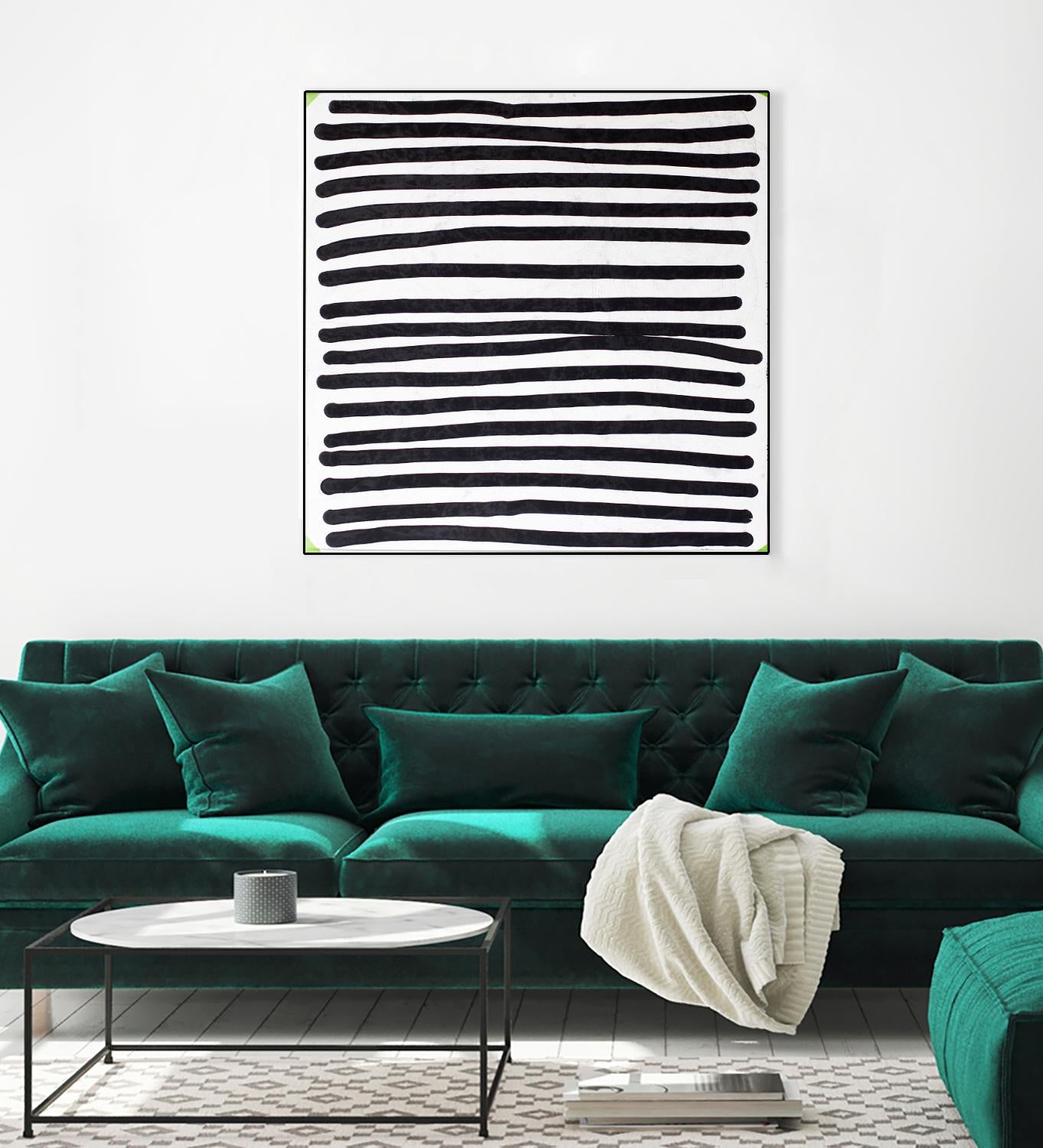 Pattern 3 of 16 by Kent Youngstrom on GIANT ART - black and white  linear