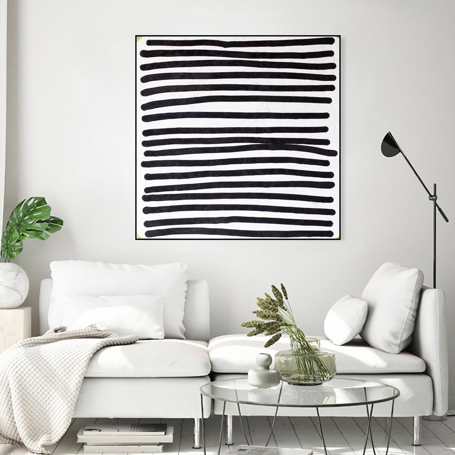 Pattern 3 of 16 by Kent Youngstrom on GIANT ART - black and white  linear