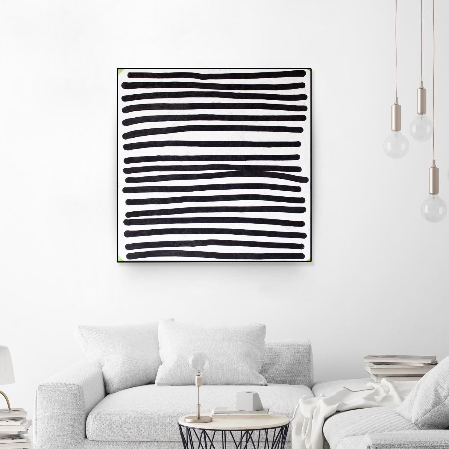 Pattern 3 of 16 by Kent Youngstrom on GIANT ART - black and white  linear