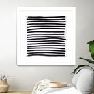 Pattern 3 of 16 by Kent Youngstrom on GIANT ART - black and white  linear