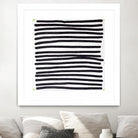 Pattern 3 of 16 by Kent Youngstrom on GIANT ART - black and white  linear