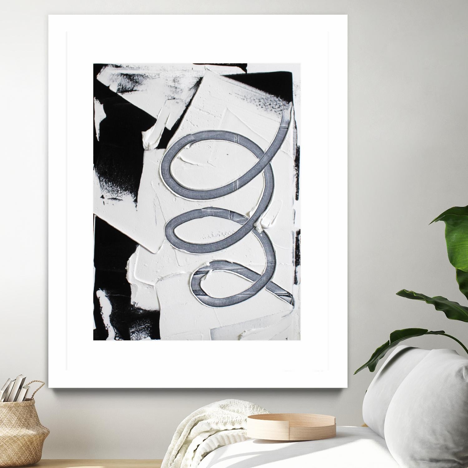 Swirl  by KenT Youngstrom  on GIANT ART - black and white  abstract