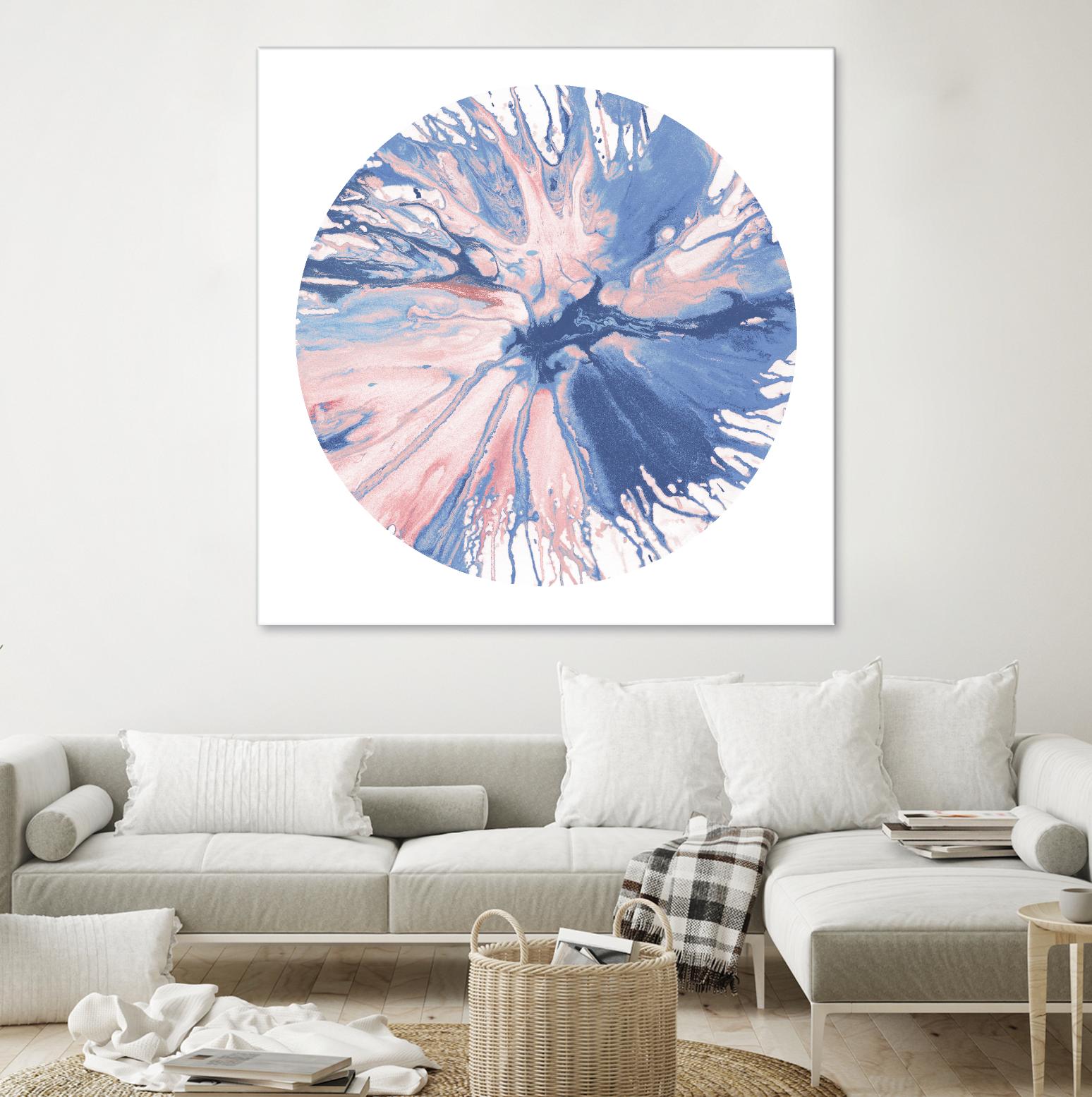Spin Art 21 by Kyle Goderwis on GIANT ART - purple abstract