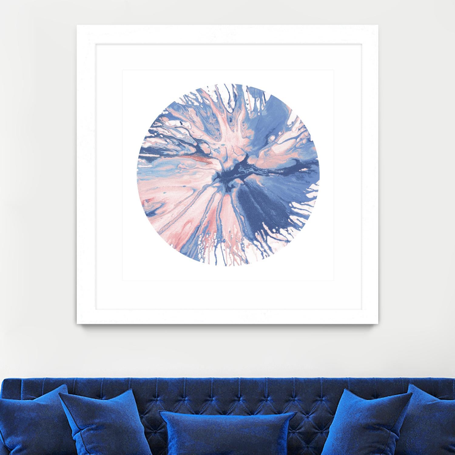 Spin Art 21 by Kyle Goderwis on GIANT ART - purple abstract