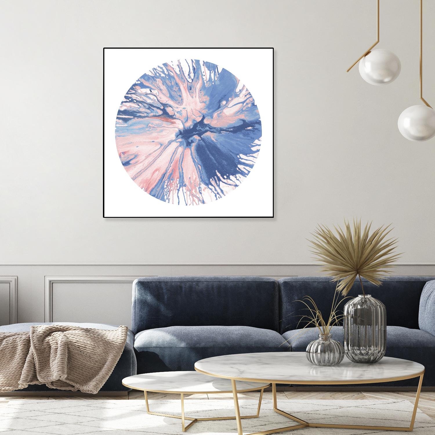 Spin Art 21 by Kyle Goderwis on GIANT ART - purple abstract