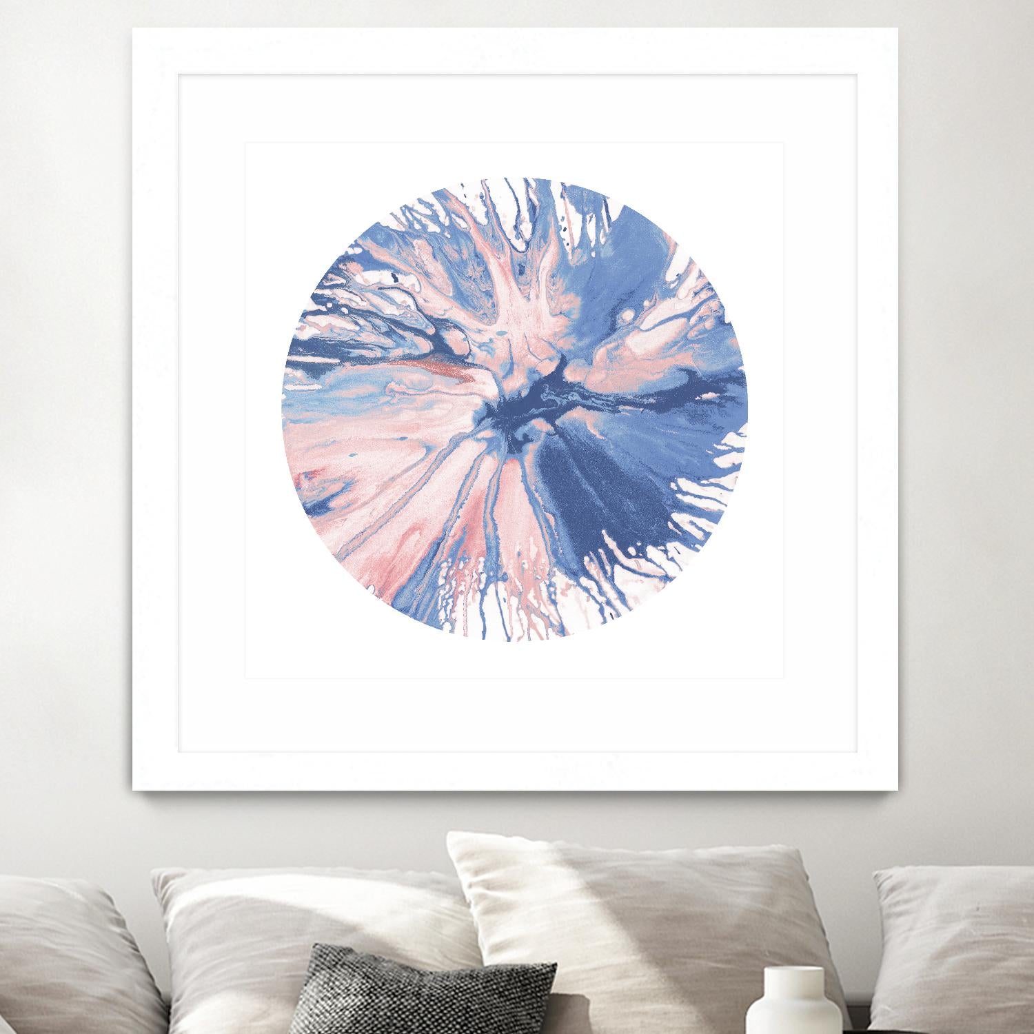 Spin Art 21 by Kyle Goderwis on GIANT ART - purple abstract