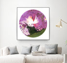 Spin Art 23 by Kyle Goderwis on GIANT ART - green abstract
