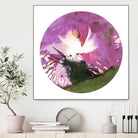 Spin Art 23 by Kyle Goderwis on GIANT ART - green abstract