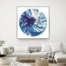 Spin Art 24 by Kyle Goderwis on GIANT ART - pink abstract