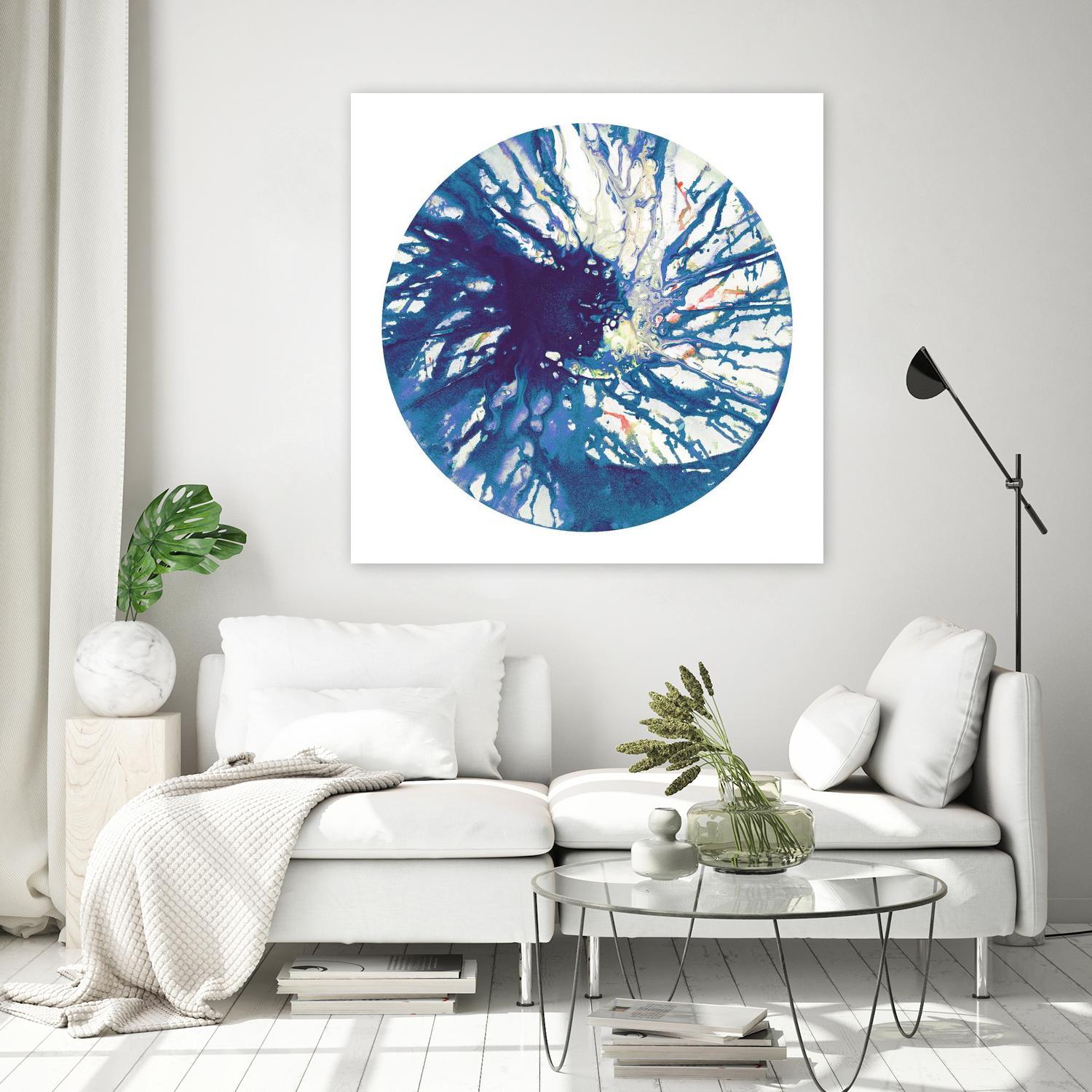 Spin Art 24 by Kyle Goderwis on GIANT ART - pink abstract