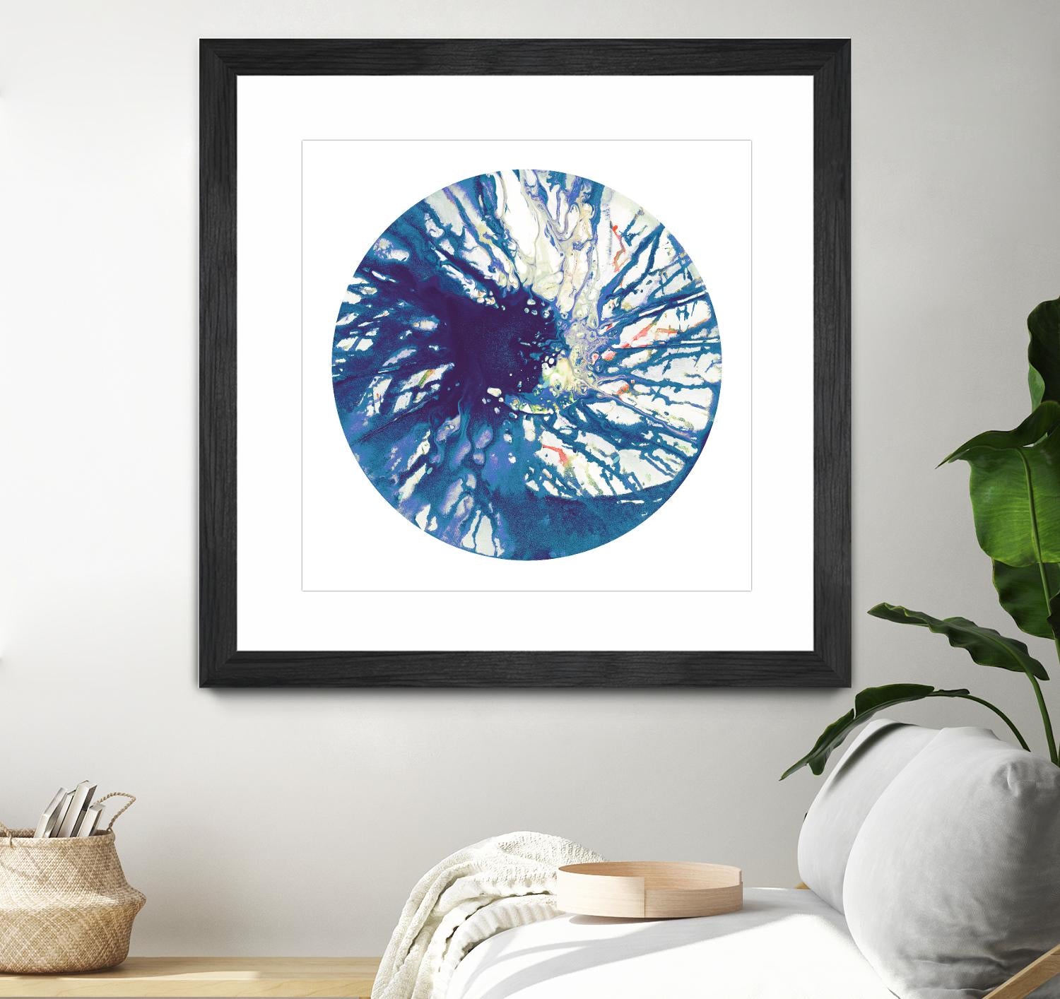 Spin Art 24 by Kyle Goderwis on GIANT ART - pink abstract