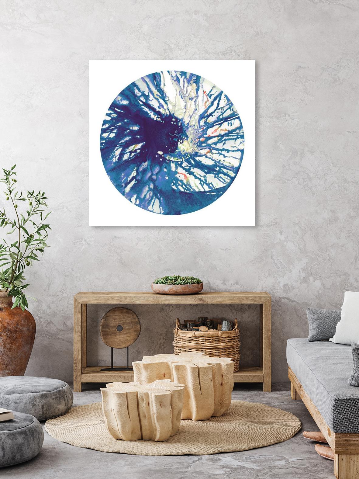 Spin Art 24 by Kyle Goderwis on GIANT ART - pink abstract