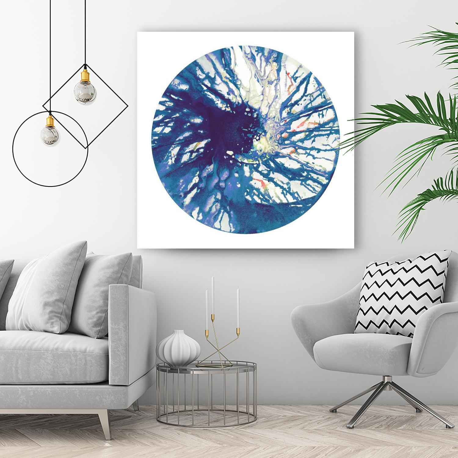 Spin Art 24 by Kyle Goderwis on GIANT ART - pink abstract