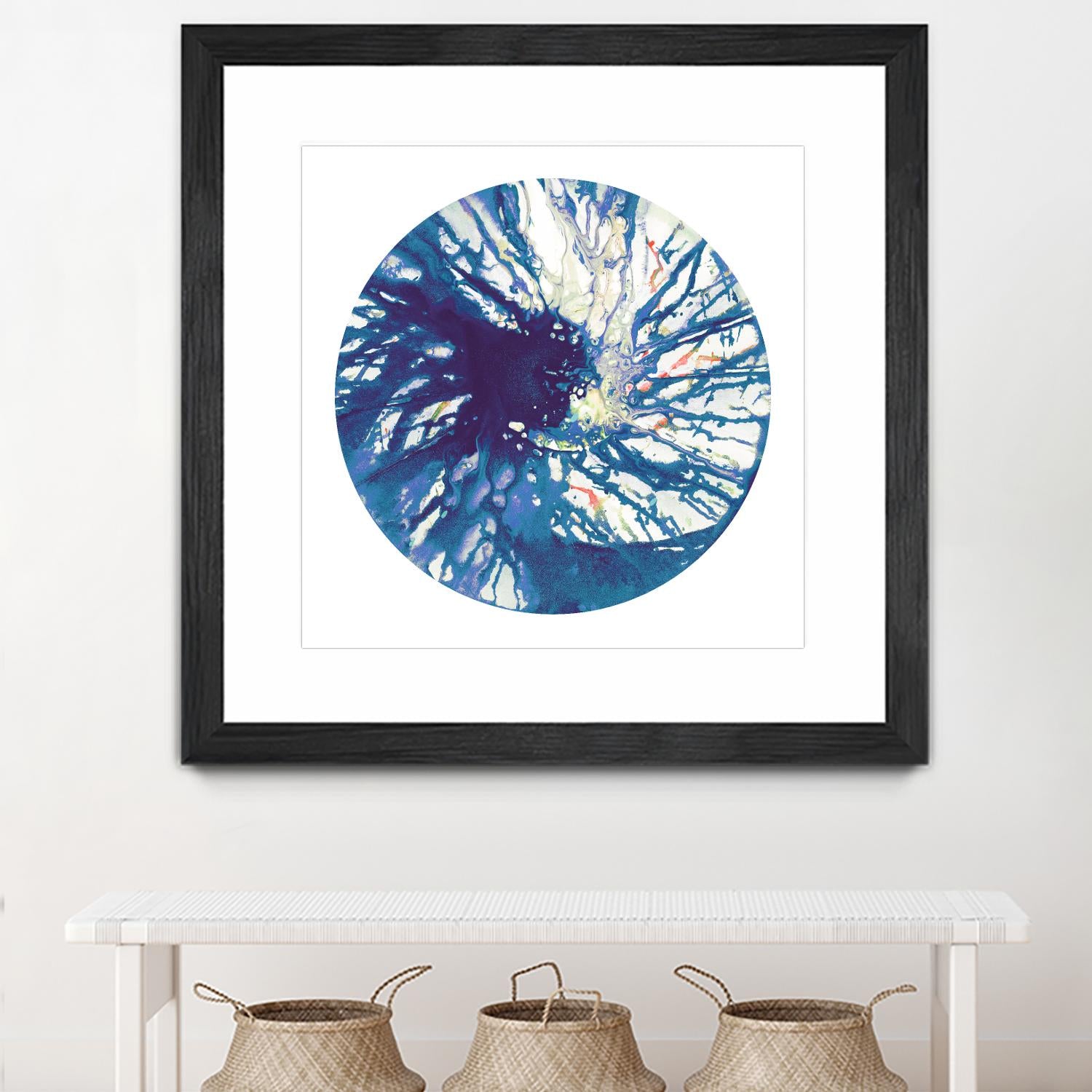 Spin Art 24 by Kyle Goderwis on GIANT ART - pink abstract