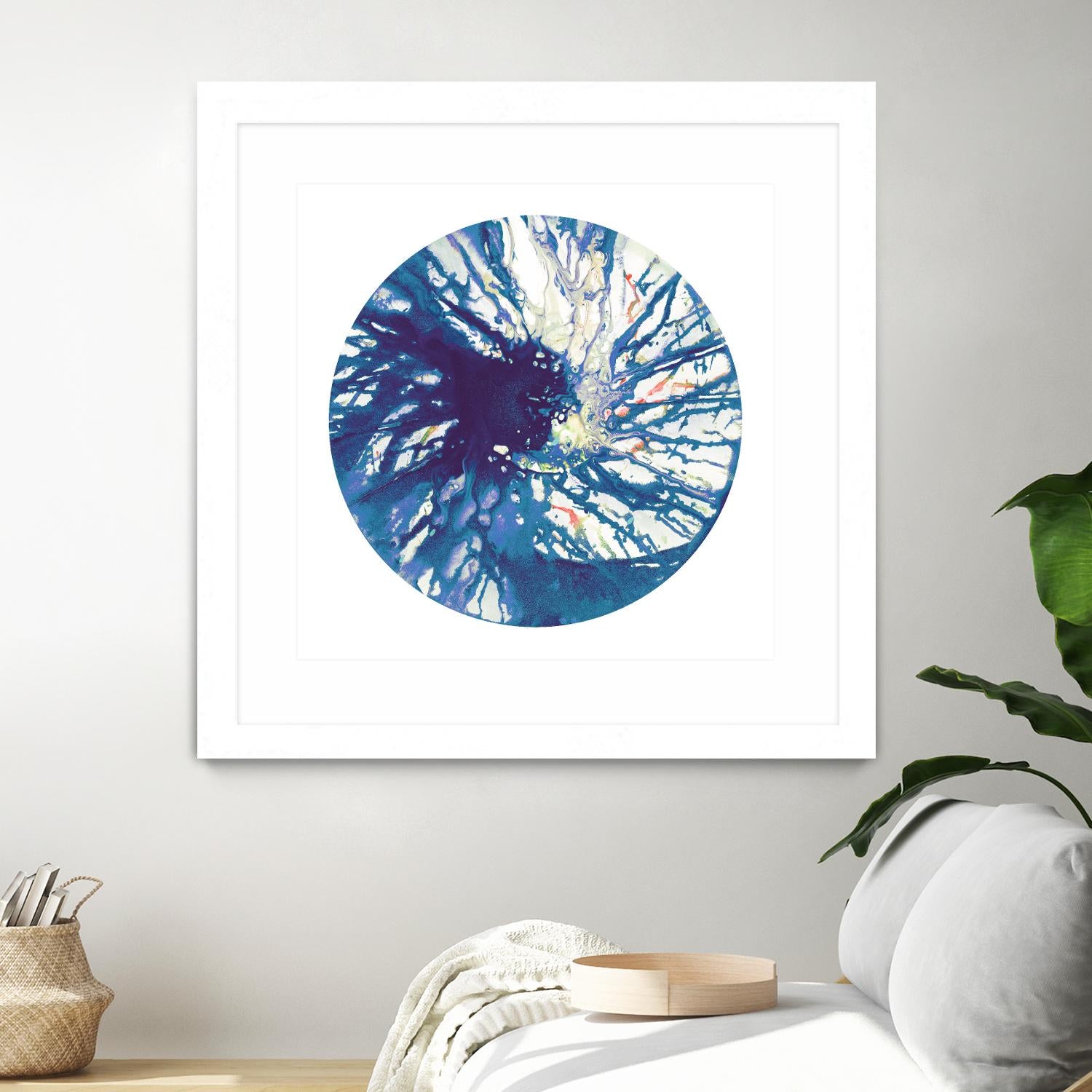 Spin Art 24 by Kyle Goderwis on GIANT ART - pink abstract