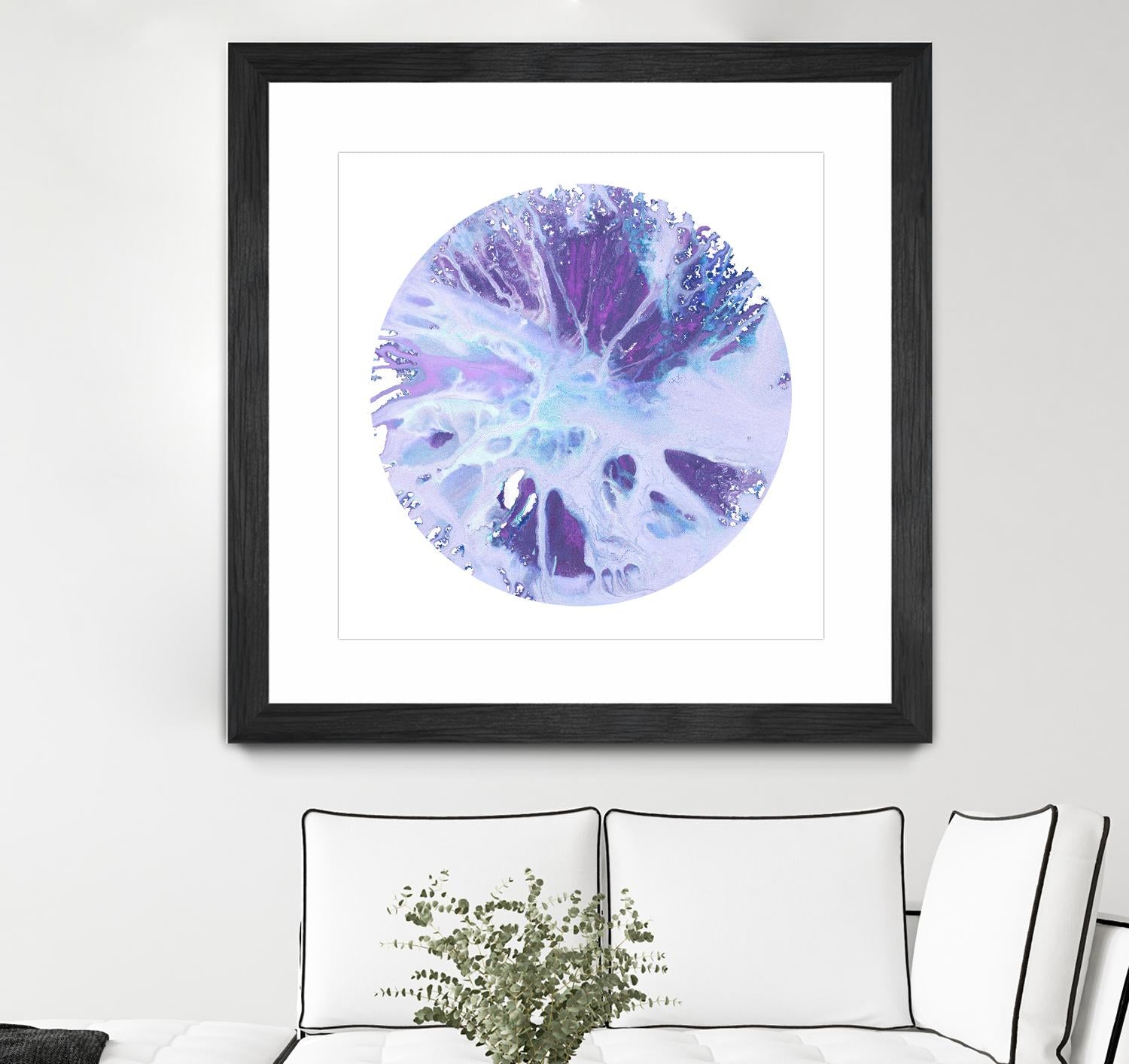 Spin Art 27 by Kyle Goderwis on GIANT ART - purple abstract
