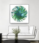 Spin Art 29 by Kyle Goderwis on GIANT ART - green abstract