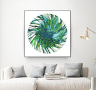 Spin Art 29 by Kyle Goderwis on GIANT ART - green abstract