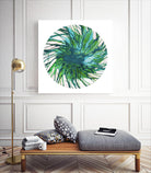 Spin Art 29 by Kyle Goderwis on GIANT ART - green shapes