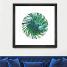 Spin Art 29 by Kyle Goderwis on GIANT ART - green abstract