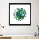 Spin Art 29 by Kyle Goderwis on GIANT ART - green abstract