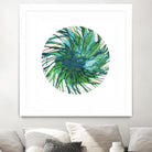Spin Art 29 by Kyle Goderwis on GIANT ART - green abstract